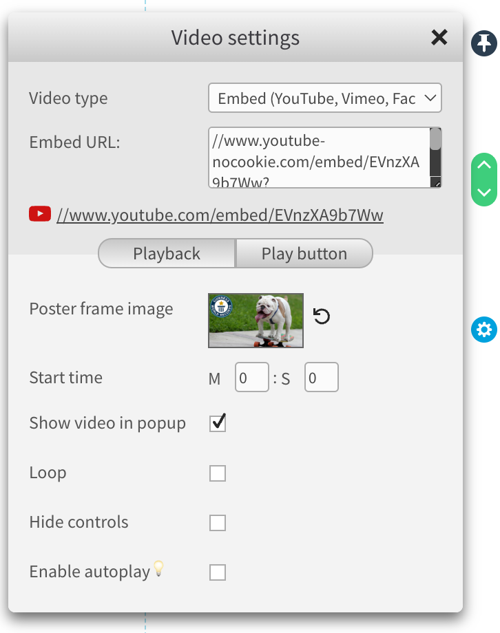 Embed your Vimeo videos and loop them